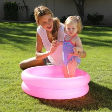 Детская ванночка пластиковая надувная ванная комната Детский бассейн надувной детский бассейн розовый и синий лето игрушки для водных игр подарки
