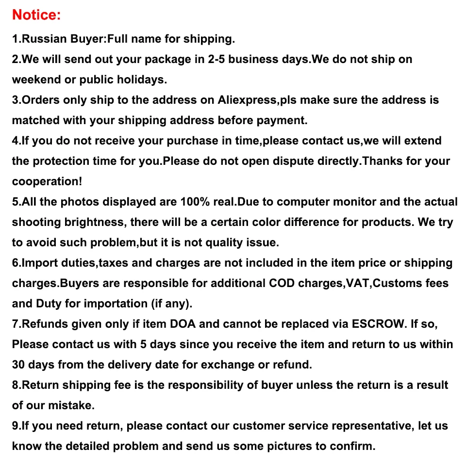 Notice