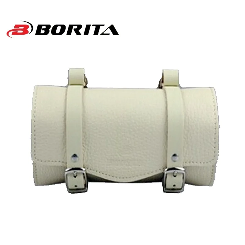

Retro Bicycle Tail Bag Saddle Pouch PU Leather Cycling Bag Rear Pannier Personalized Riding Vintage Bike Bag Bicycle Supplies