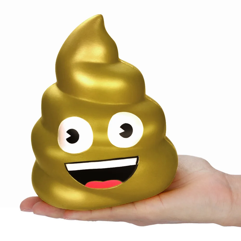 Squishies Kawaii Jumbo Poo супер медленно поднимающийся крем ароматизированные игрушки для