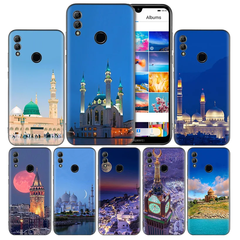 

Turkey Istanbul Sceneary BuildiSilicone Case Cover for Huawei Honor 8X 8C 8A 8S 10 10i Lite Play V20 Y9 Y7 Y6 Y5 Prime 2018 2019