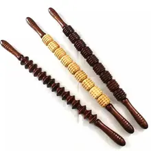 Ролик для массажа ног из цельного дерева, домашние подошвы для ног, меридианы, массажер