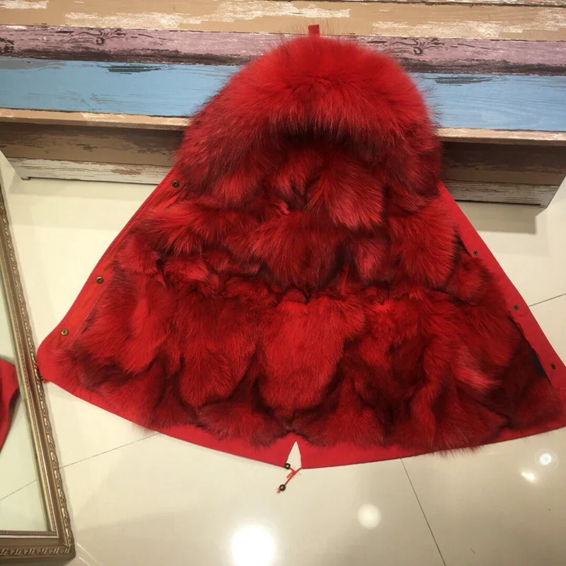 warm thickening winter fur collar child coat child (13)