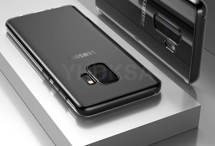 Чехол для телефона samsung Galaxy S10 S9 S8 Plus S10e S7 Edge Note 8 9 A6 A8 Plus мягкий прозрачный силиконовый прозрачный чехол s Cover