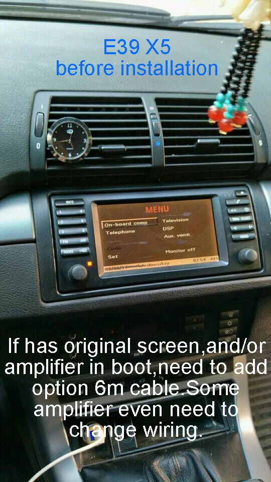 Sale Android 8.1 Octa Core 4G RAM 64G ROM GPS Navi 9 " Inch IPS Car DVD Multimedia for BMW E53 X5 00-07/E39 96-03 with RDS/Radio 2