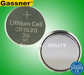 

10000pcs 3v CR 1620 lithium button cell Battery watch coin cells CR1620