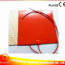 500*500 мм 3D-принтеры подогревом кровать 220 В 1000 Вт клей 1 сбоку 4 мм отверстием в центре 1000 мм провод с 100 К thermisstor