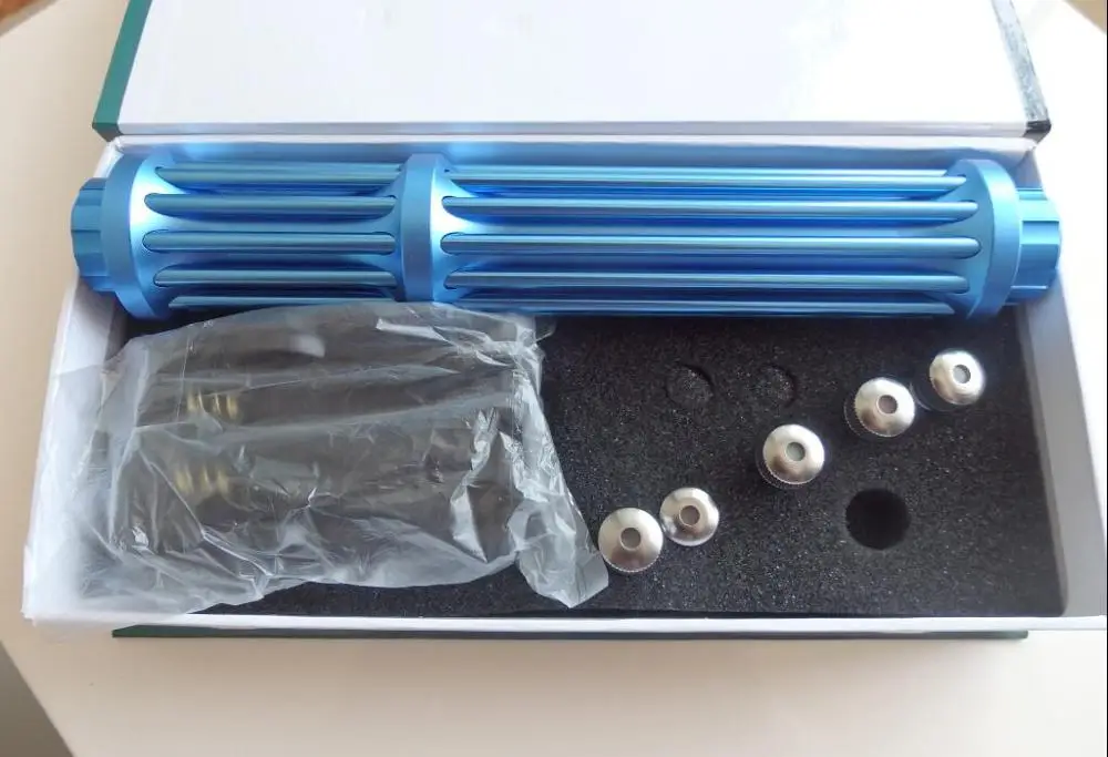 

Most Powerful 200000m 200W 450nm Blue Laser Pointers Flashlight Burn Match Candle Lit Cigarette Wicked LAZER Torch+Gift box