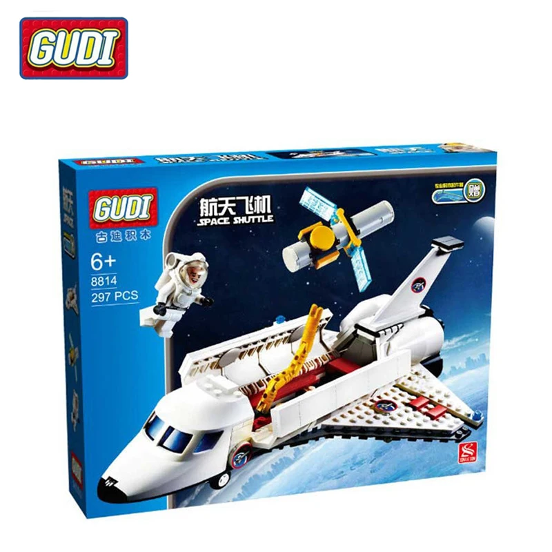

GUDI 8814 Space Shuttle Building Blocks Educational Toys DIY Bricks Children Gifts Let The They Experience Different Pleasures