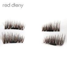 4 шт/пар 3D Магнитная накладные пышные накладные ресницы красивый макияж для глаз аксессуары мягкие волосы Накладные ресницы груза падения