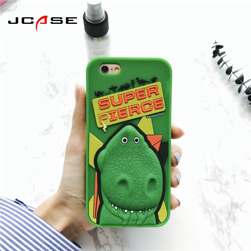 Dinosaur Cute lovely Green Cover Cell Phone Cases For