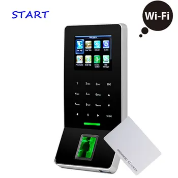 

ZK F22 WiFi fingerprint Access Control System Biometric fingerprint & 125Khz Rfid Card Door Security Controller Wiegand in & out