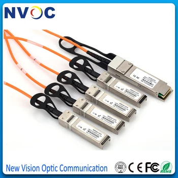 

2Pcs/Lot,2M 40G QSFP-4SFP+ AOC OM2 Cable C-i-s-c-o Compatible 40G QSFP+ to 4x10G SFP+ Breakout Active Optic Cable