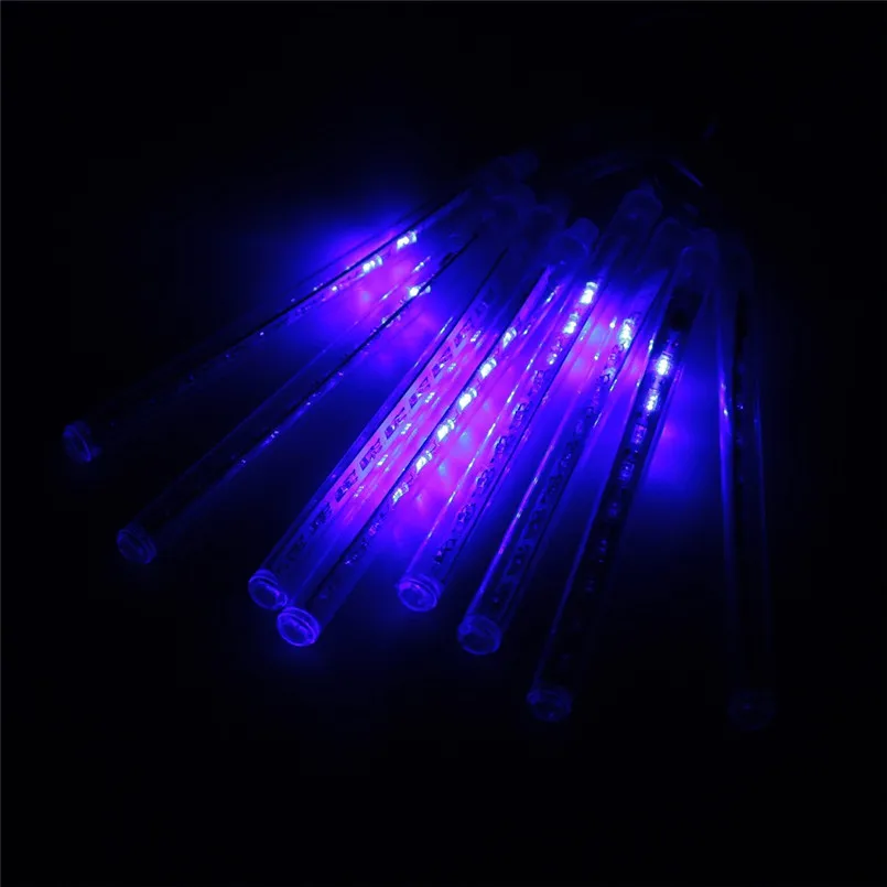 20CM Meteor Shower Rain 8 Tubes LED Christmas Light Wedding Party Garden Xmas String Light Outdoor Holiday Lighting AC100-240V 20CM Meteor Shower Rain 8 Tubes LED Christmas Light Wedding Party Garden Xmas String Light Outdoor Holiday Lighting AC100-240V