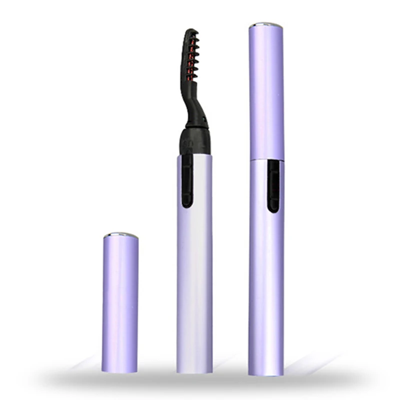 

ETEREAUTY Beauty Electric Heated Eyelash Curler Pen Makeup Cosmetic Perfect Big Eyes Remover Clip Eyebrow Eye Lashes Tweezers