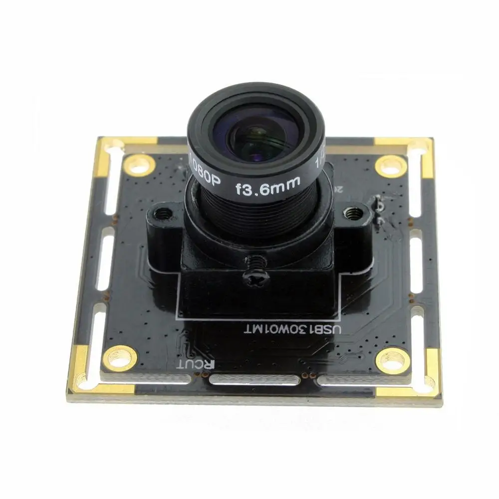 Модуль usb камеры видеонаблюдения ELP 1/3 МП с низким освещением AR0130 960 CMOS HD P и