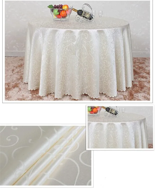 Nappe Europeenne Ronde De Table Hotel Restaurant Nappe Carree Ronde De Salon Aliexpress