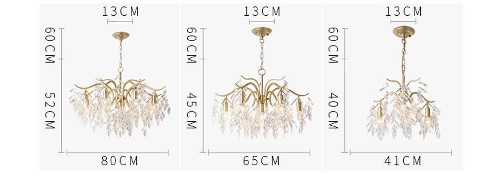 Дизайн роскошная хрустальная люстра Светодиодный светильник AC110V 220v lustre cristal столовая гостиная hanglamp