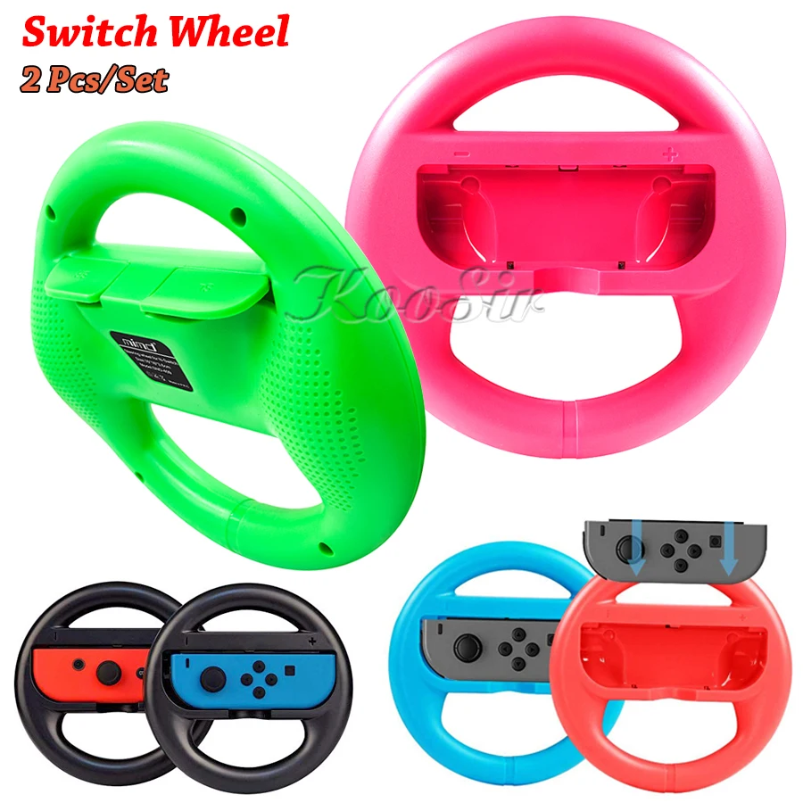 

2 Pack Nintend Switch Wheel Nintendoswitch Joy-con Controller Handle Grips for Nintendos Switch Mario Kart Games