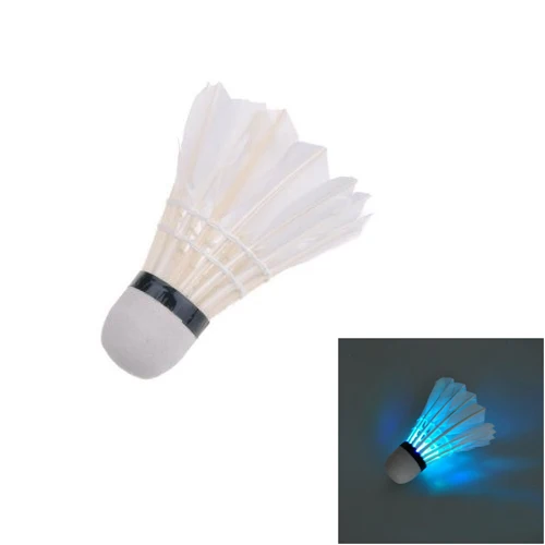 حار بيع 4 قطع ملون led الريشة الريشة الاكسسوارات مشرق في الليل في الترفيه الرياضة في الليل