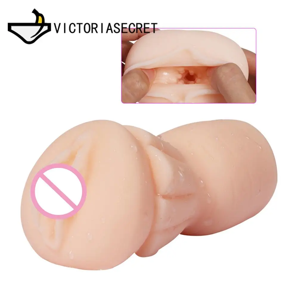 Male Masturbator Silicone Erotic Goods Real Vagina Masturbation Sex Pussy Toy Vagina Big Dildo Penis Sex Shop Sexy Toys for Men