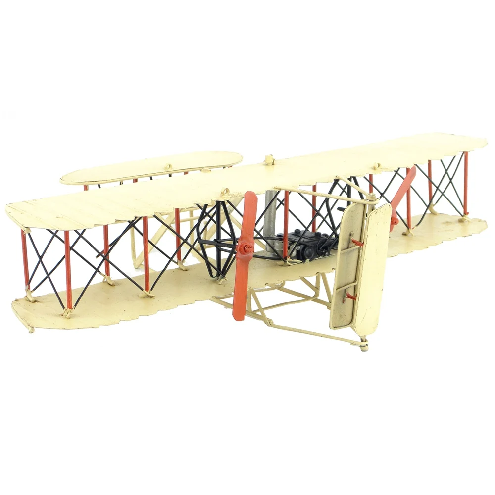 Первый самолет в мире античный самолет украшения ручной работы модель самолета аксессуары мебель домашний Декор подарок