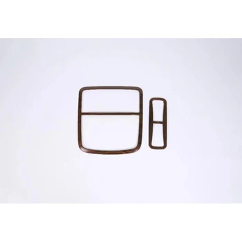 

For Honda CR-V 2017 2PCS Wood ABS Car Roof Dome Lamp Reading Light Cover Trim Molding Car Styling