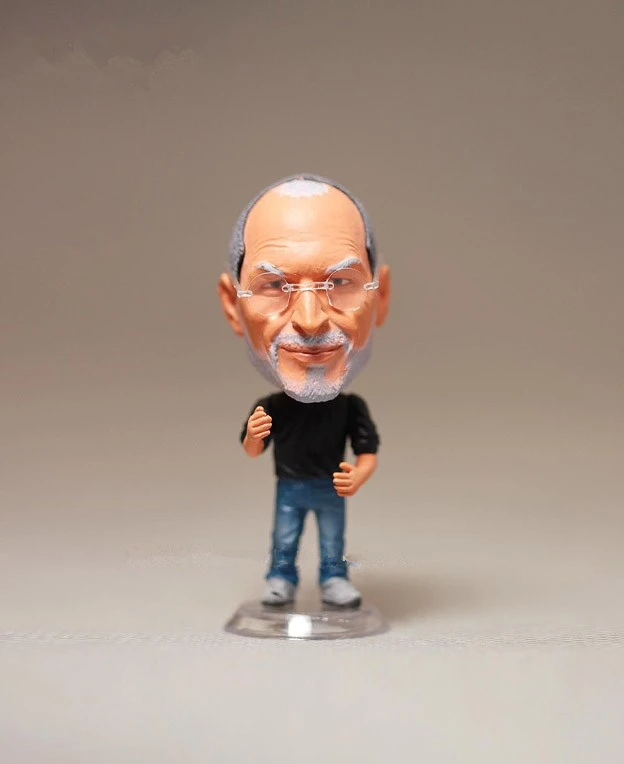  Steve Jobs Doll Car Ornaments Interior Dashboard Decoration Birthday Gift Desk Ornament