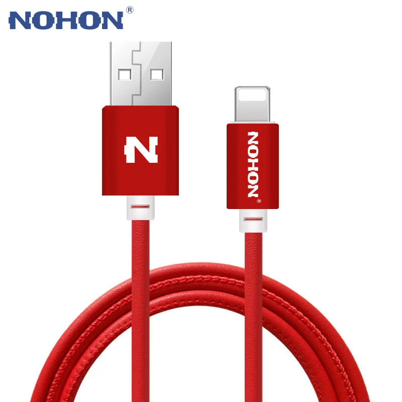 

NOHON 8 Pin USB Cable Fast Charger Cable For Apple iPhone 8 7 6 Plus 5 5S 5C iPad iPod iOS 9 10 USB Charging Data Sync Cables