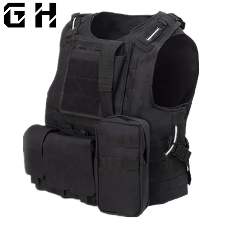 Мужская камуфляжная охотничья Военная Тактическая жилетка Wargame Body Molle Armor военный