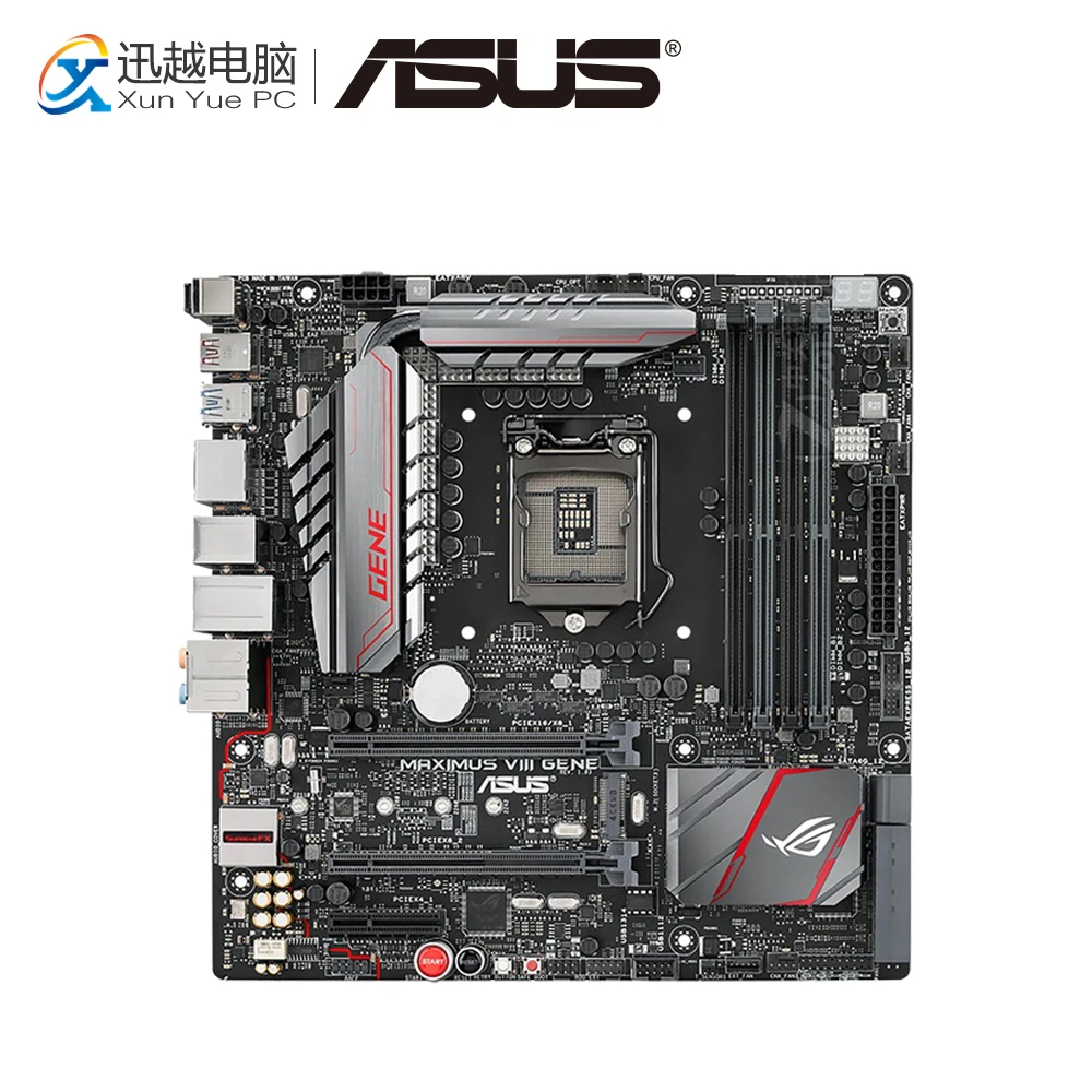 

Asus MAXIMUS VIII GENE Desktop Motherboard Z170 Socket LGA 1151 For Core i7 i5 i3 DDR4 64G Micro ATX Original Used Mainboard
