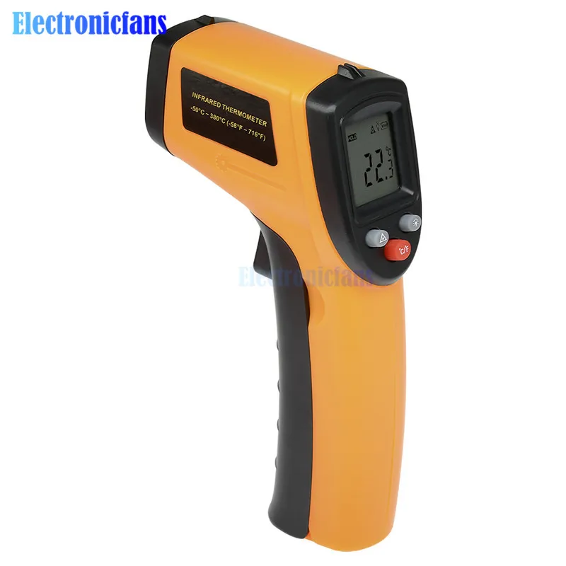 GM320 Non Contact LCD IR Infrared Laser Infrared Digital Thermometer Temperature Meter