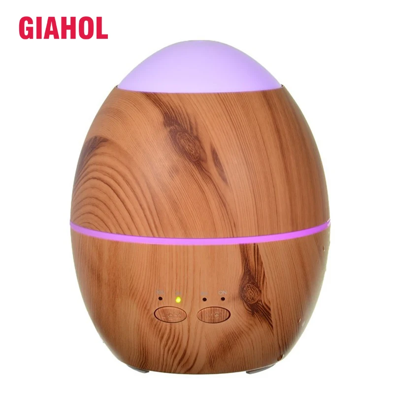 

300ml Wood Grain Air Aromatherapy Humidifier Diffuser Ultrasonic Quiet Mist Maker Home Office Living Room Spa Yoga Oil Diffuser