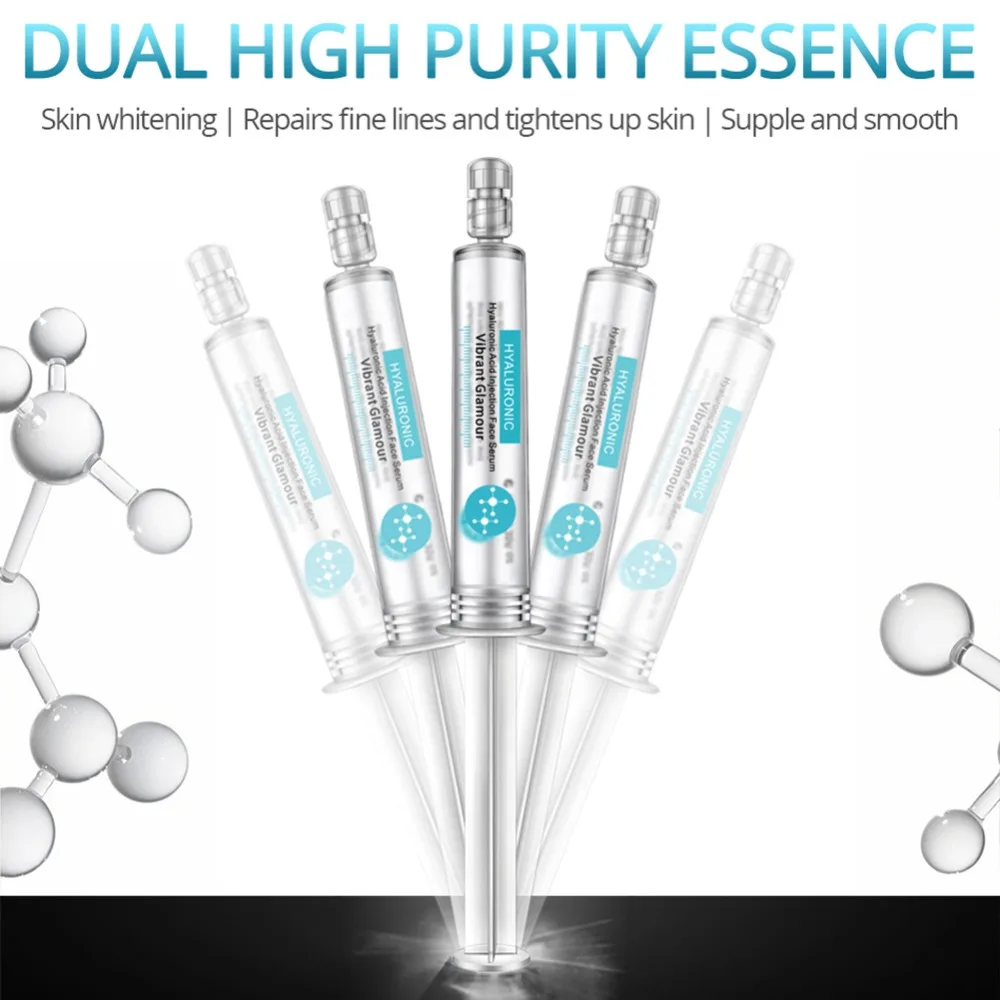 

Hyaluronic Acid Face Whitening Moisturizing Anti-wrinkle Acne Essence Shrink Pores Nourishing Whitening Blemish Facial Care J75