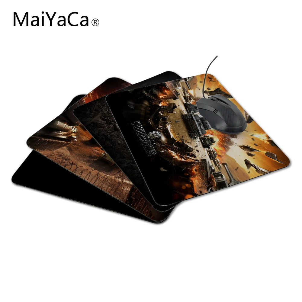 

Custom High Speed New World of Tanks Game Vintage Stylish Mouse Pad Gaming Rectangle Mousepad
