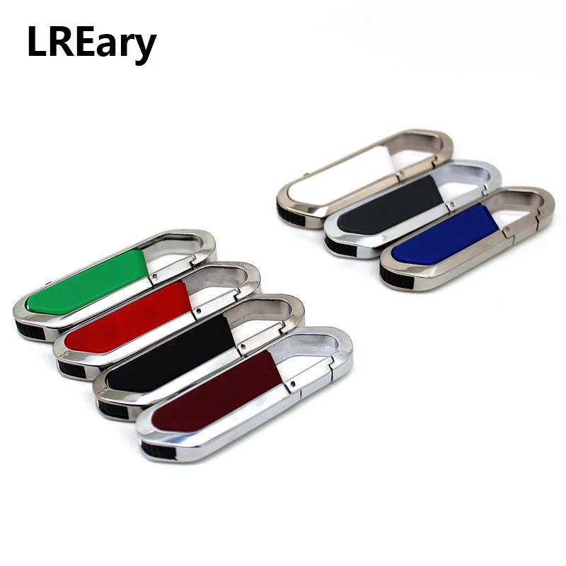 

Mini Mountaineering buckle Metal USB Flash Drive Portable pen drive 64gb 32gb Pendrive 16gb 8gb 4gb Memory Stick U Disk