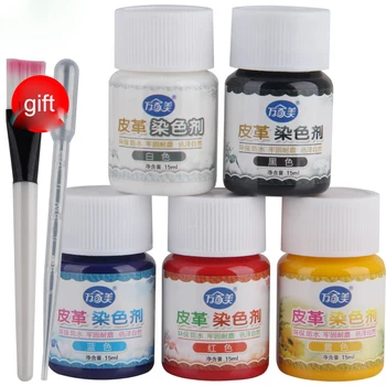 

15ml 30ml 60ml leather pigment paint leather repair Coloring agent Purses sofa shoes fill color paste renovating