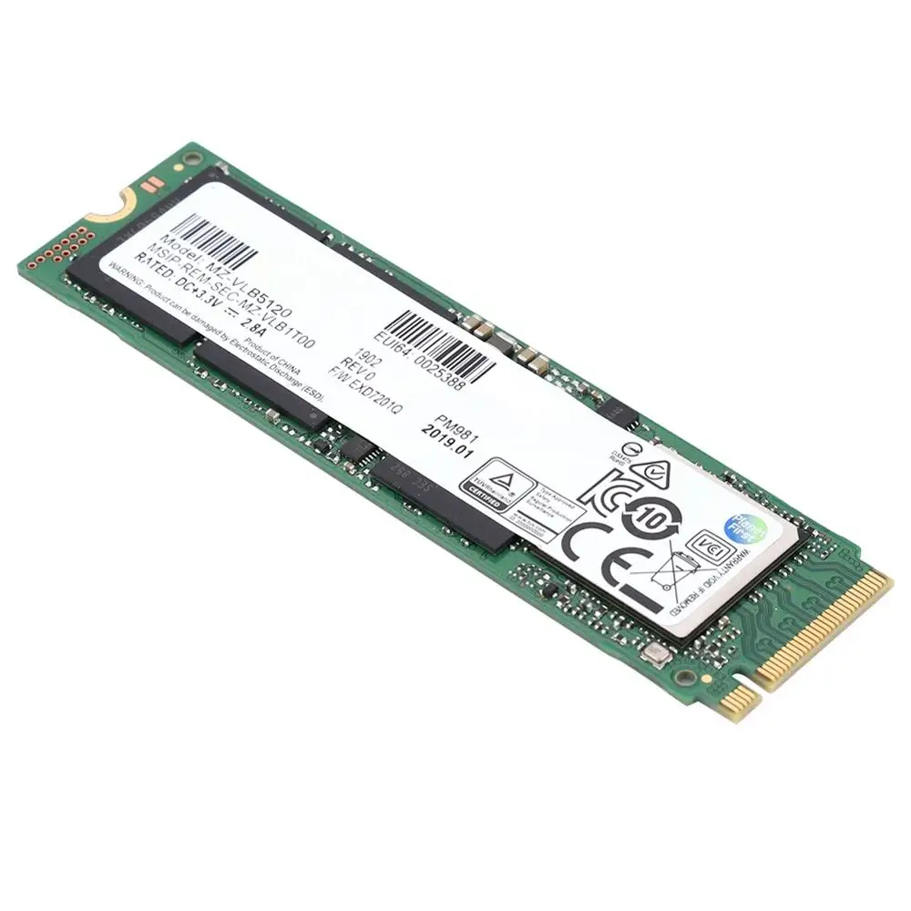 

1TB PC/Laptop Data Storage PM981 NVMe 1.3 M.2 Solid State Drive V-NAND SSD PK 970 EVO
