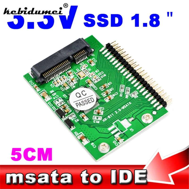 

mini PCI-e msata 1.8 SSD to 2.5 IDE inch HDD Hard Drive 3.3V 44pin Card PCI E express sata Converter Adapter For Laptop PC