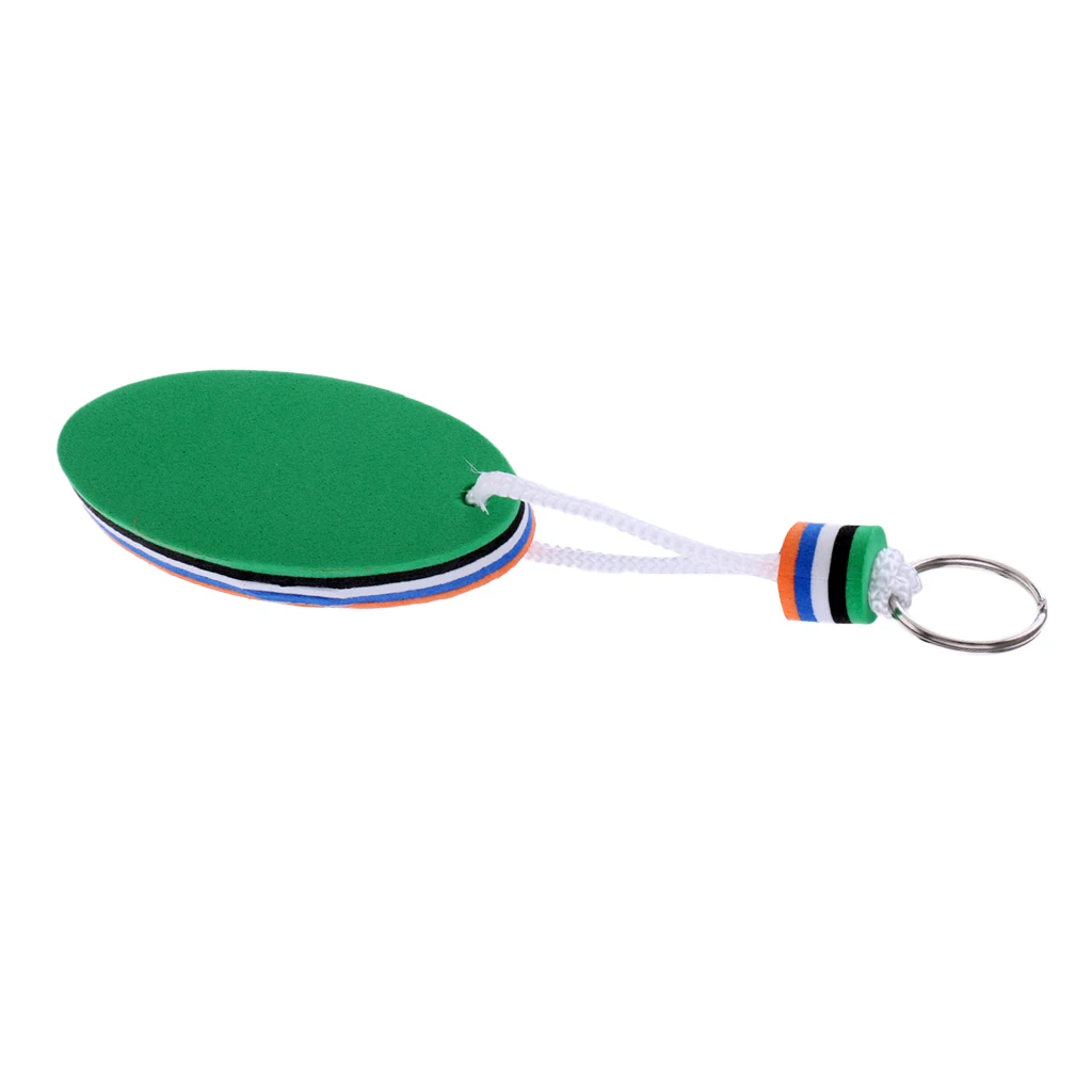 4Pcs Marine Boating Sailing Boat Float Floating Keychain Foam Keyring Key Ring Holder Sports Fan Key Chains  