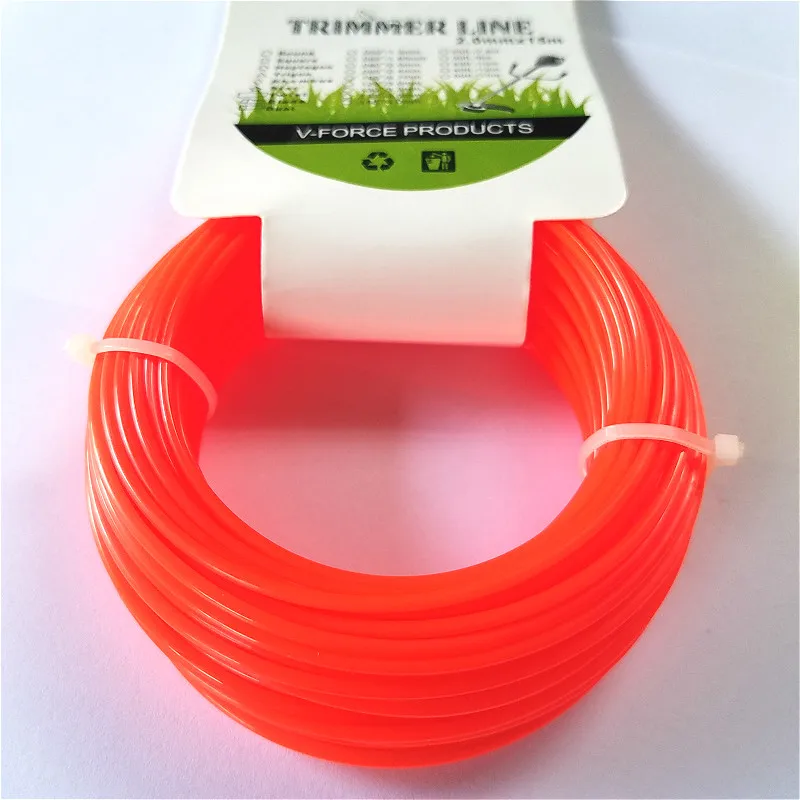 10m*2mm Nylon Strimmer Garden Cord Wire String Brushcutter Grass Trimmer Round  Line For Robot Lawn Mower Grass