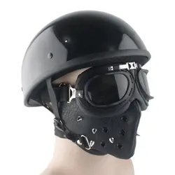 Новый 2019 cascos para moto открытый шлем casco Винтаж rcycle шлем пилот Лето свет Ретро пособия по немецкому языку