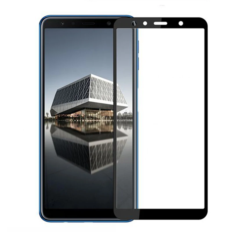 

3D Protective Glass For Samsung Galaxy A7 2018 A750 A8 Plus A9 2018 Screen Protector Tempered Glass For Samsung A3 A5 A7 2017
