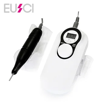 

Electric Nail Drill Manicure Machine Rechargeable Cordless Manicure Pedicure Set Nail Drill File Bit Nail Tools 30000RPM EUSCI