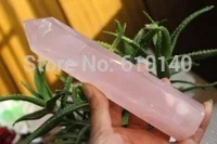 

Crystal Block & Cube NATURAL ROSE QUARTZ CRYSTAL WAND POINT