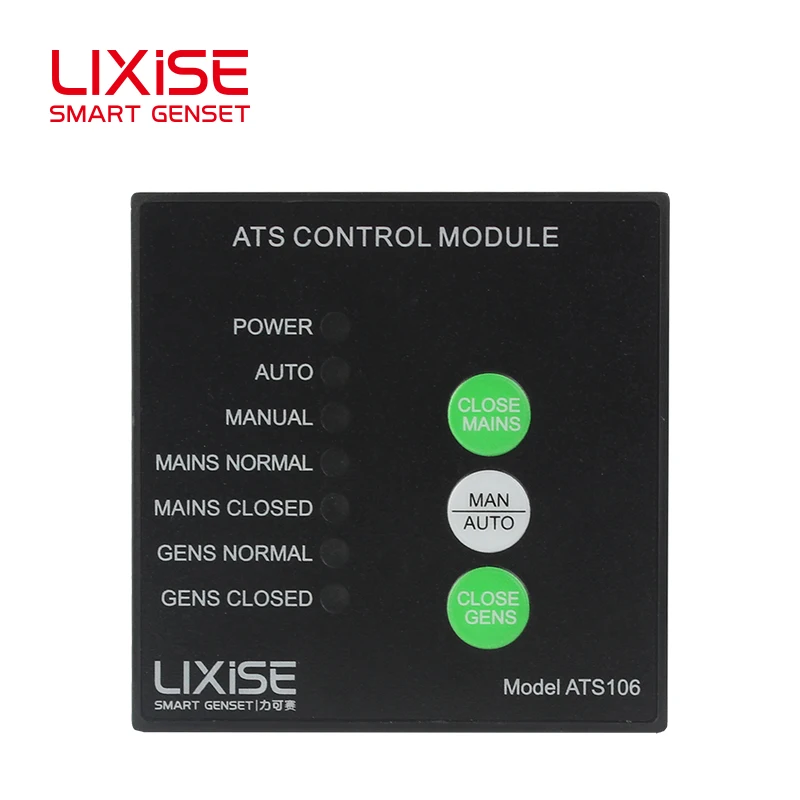 

ATS106 LIXiSE diesel generator ats automatic transfer switch control panel