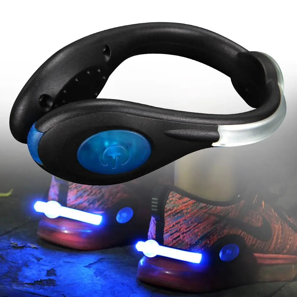 

Luminous Rechargeable LED Shoe Clip Light Outdoor Safety Signal Warning Light Reflective Safety Night Running Gear For Runner