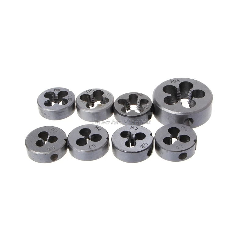 

High Hardness 1PCS M3 M4 M5 M6 M8 M10 M12 M14 Metric Threading Die Alloy Steel Lathe Engineer Mold Machining Thread Tool
