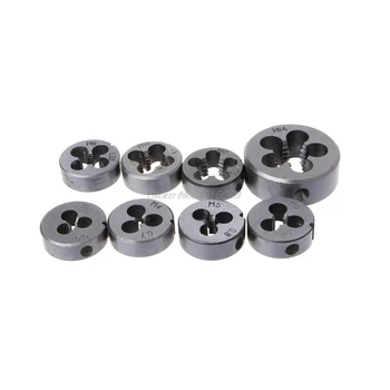 

High Hardness 1PCS M3 M4 M5 M6 M8 M10 M12 M14 Metric Threading Die Alloy Steel Lathe Engineer Mold Machining Thread Tool