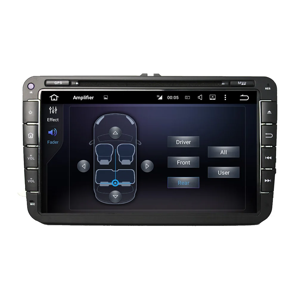 Discount KLYDE 2 Din 8" Android 8.0 Car Radio 8 Core For SKODA Octavia II III FABIA SUPERB 2005-2010 Multimedia Player Car Audio Stereo 3